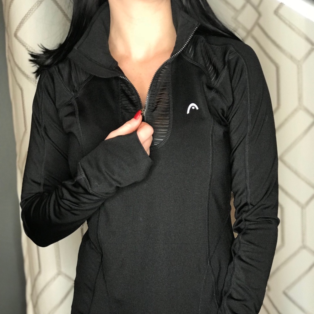 HEAD Half Zip Long Sleeve Shirt
